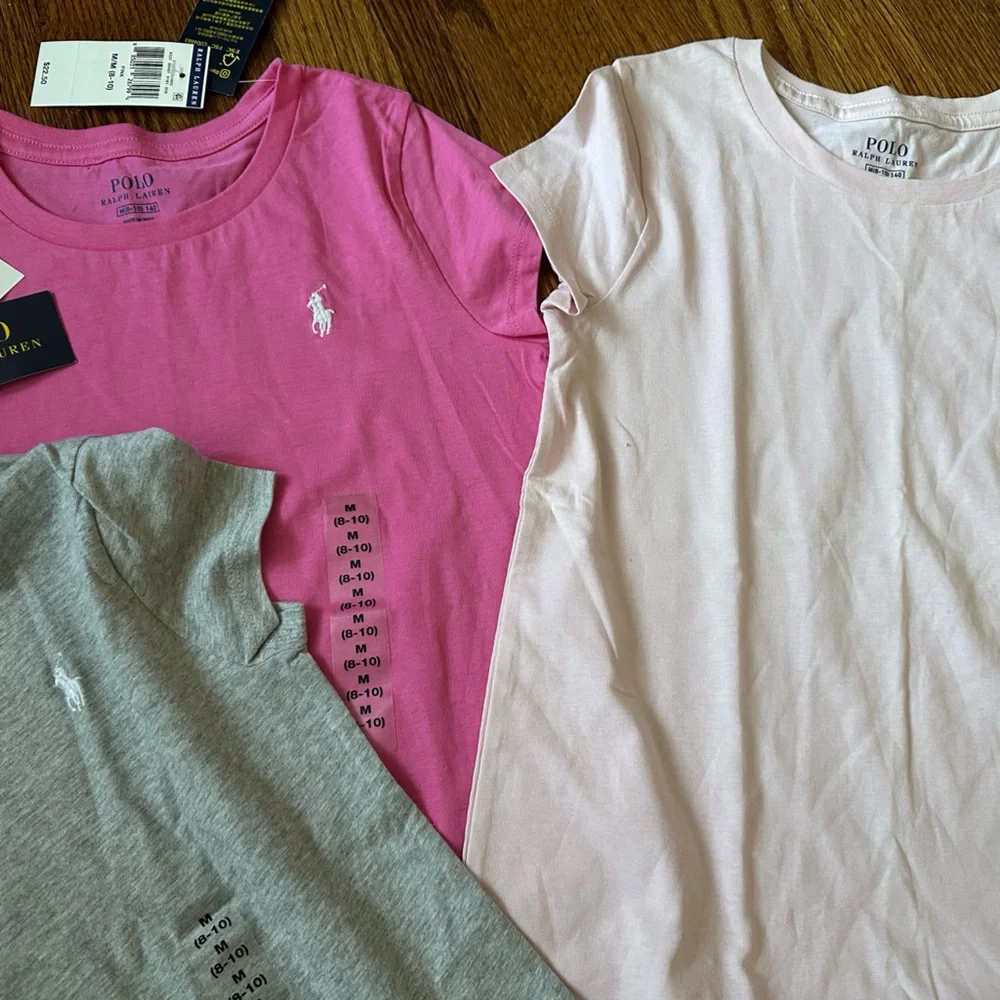 Ralph Lauren Classic Fit Soft Cotton Polo Kids Tees M (8-10)